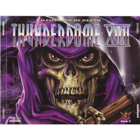CD Thunderdome XVII Messenger Of Death album double 1997 Hardcore