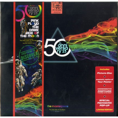 Pink Floyd - The Dark Side Of The Moon - Are Back 50th Anniversary - LP Vinyl Album - 2024 Europe - Psychedelic Rock