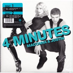 Madonna - 4 Minutes - Give It 2 Me - Double Vinyl 7 inches - Coloured - USA 2008 - Dance Pop