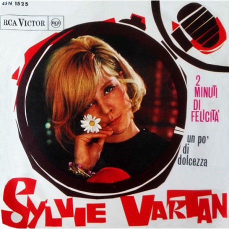 Sylvie Vartan - 2 Minuti Di Felicità - Vinyl 7 inches - Italy 1967 - Vocal Pop