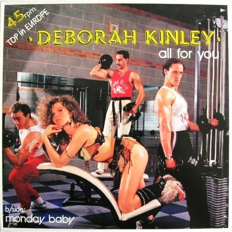 Deborah Kinley - All For You - Maxi Vinyl 12 inches - 1985 France - Italo Disco