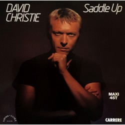David Christie - Saddle Up - Maxi Vinyl 12 inches - 1982 France - Italo Disco