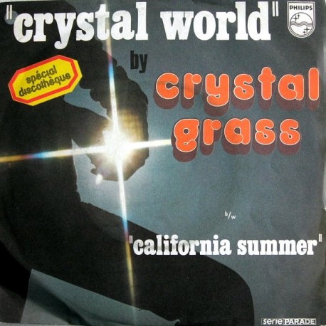 Crystal Grass - Crystal World - Vinyl 7 inches - 1974 France - Disco Music