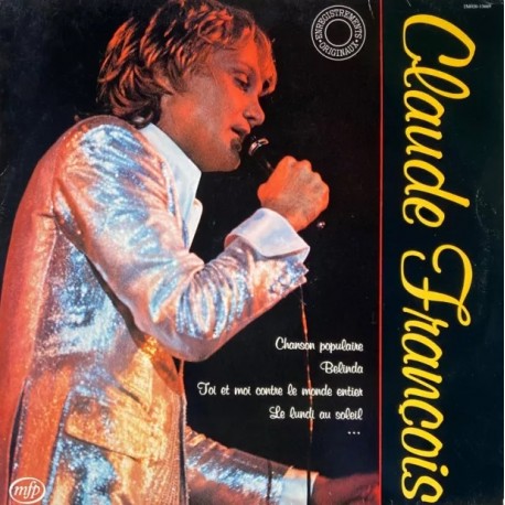 Claude François - Claude François Enregistrements Originaux - LP Vinyl Album - 1985 France - Variété Française