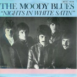 The Moody Blues - Nights In White Satin - Vinyl 7 inches - 1980 France - Psychedelic Rock