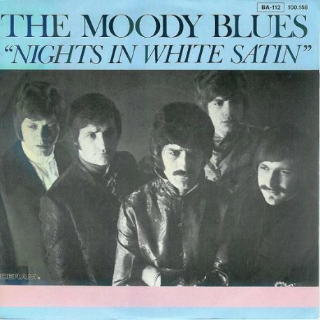The Moody Blues - Nights In White Satin - Vinyl 7 inches - 1980 France - Psychedelic Rock