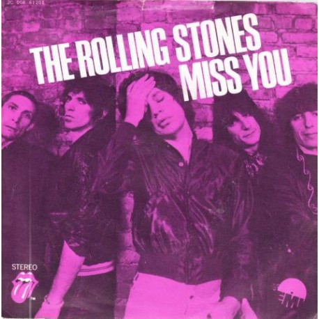 The Rolling Stones - Miss You - Vinyl 7 inches - 1978 France - Disco Pop