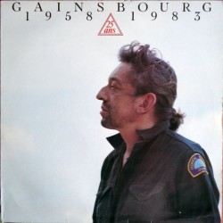 Serge Gainsbourg - 1958 - 25 Ans - 1983 - LP Vinyl Album - 1984 France - Variété Française