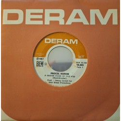 Procol Harum - A Whiter Shade Of Pale - Vinyl 7 inches - 1967 France - Psychedelic Rock