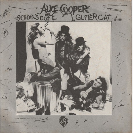 Alice Cooper - School's Out - Vinyl 7 inches - 1972 France - Hard Rock Blues