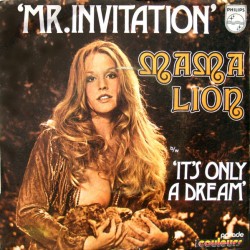 Mama Lion - Mr. Invitation - Vinyl 7 inches Single - 1972 France - Blues Rock