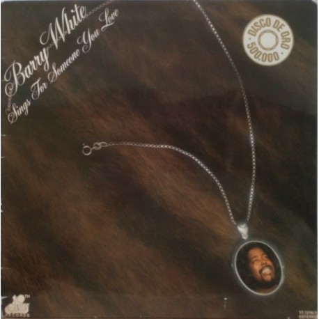 Barry White - Sings For Someone You Love - LP Vinyl Album - 1977 Spain - Disco Soul Music