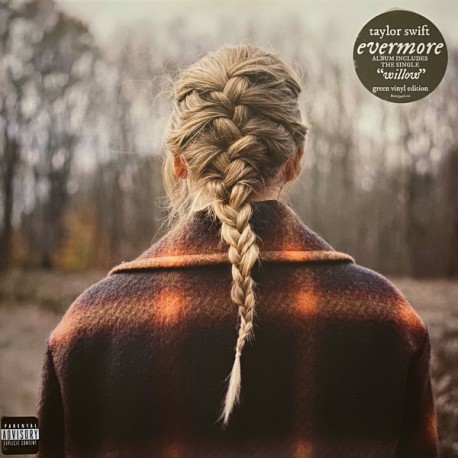 Taylor Swift - Evermore - Double LP Vinyl Album - Coloured Green - 2020 USA - Country Folk Rock