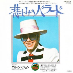 Elton John - Sorry Seems To Be The Hardest Word - Vinyl 7 inches - 1976 Japan - Pop Music