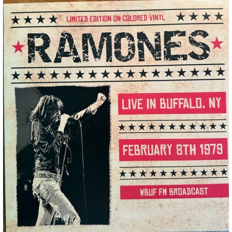 Ramones - Live In Buffalo, Ny February 8th 1979 - LP Vinyl Album - 2024 Europe - Punk Rock
