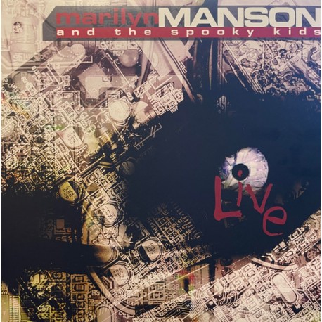 Marilyn Manson And The Spooky Kids - Live - LP Vinyl Album - UK 2022 - Goth Rock