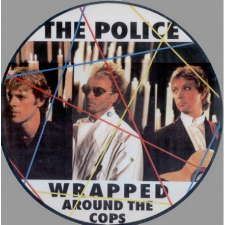 The Police - Wrapped Around The Cops - LP Vinyl Album - Picture Disc - Luxembourg 1991 - Rock Pop