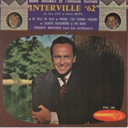 Teddy Moore Et Son Orchestre - Interville 62 - EP Vinyl 7 inches - 1962 France - TV Theme