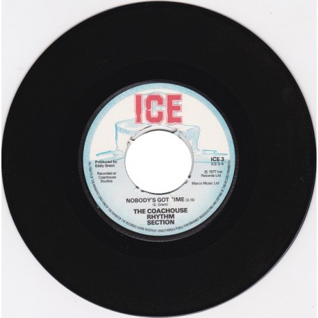 The Coachouse Rhythm Section - Nobody's Got Time - Vinyl 7 inches - UK 1977 - Reggae Disco