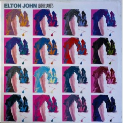 Elton John - Leather Jackets - LP Vinyl Album - 1986 Spain - Pop Music