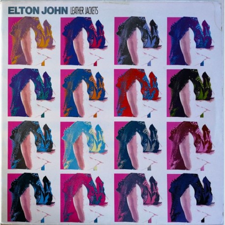 Elton John - Leather Jackets - LP Vinyl Album - 1986 Spain - Pop Music