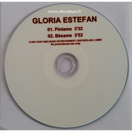 Gloria Estefan ‎– Píntame De Colores - CDr Single Promo