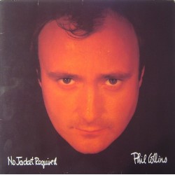 Phil Collins (Genesis) - No Jacket Required - LP Vinyl Album - 1985 Germany - Rock Synth Pop