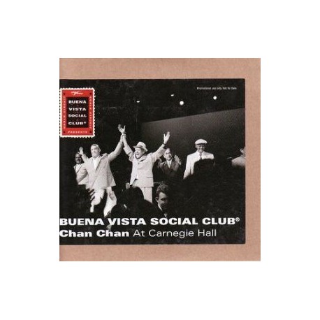Buena Vista Social Club - Chan Chan - Carnegie Hall - CD Single Promo