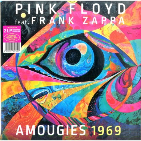 Pink Floyd Feat. Frank Zappa - Amougies 1969 - Double LP Vinyl Album - 2024 Europe - Splatter Edition  -Psychedelic Rock