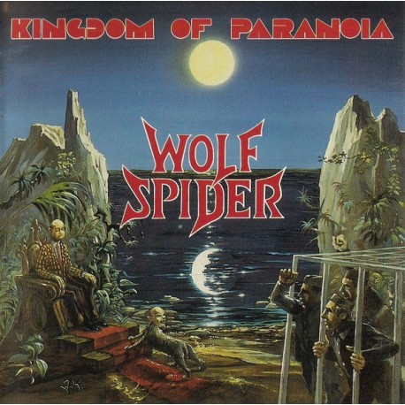 Wolf Spider - Kingdom Of Paranoia - LP Vinyl Album - UK 1990 - Thrash Metal