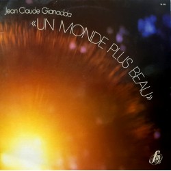 Jean Claude Gianadda - Un Monde Plus Beau - LP Vinyl Album - 1979 France - Religious Folk