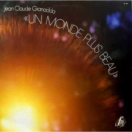 Jean Claude Gianadda - Un Monde Plus Beau - LP Vinyl Album - 1979 France - Religious Folk