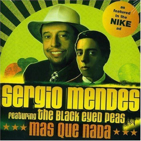 Sergio Mendes Feat.  Black Eyed Peas ‎– Mas Que Nada - CDr Single Promo