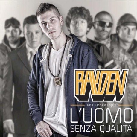 Rayden - L'Uomo Senza Qualità - LP Vinyl Album - 2012 Italy - Italian Hip Hop