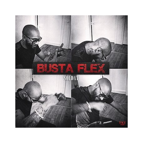 Busta Flex - Soldat - LP Vinyl Album - 2014 France - Rap Français