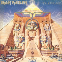 Iron Maiden - Powerslave - LP Vinyl Album - Marbled White - Heavy Metal
