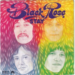 Black - Rose - Stay - Sunny Day - Vinyl 7 inches - 1977 France - Rock Pop
