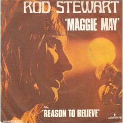 Rod Stewart - Maggie May - Vinyl 7 inches - 1971 France - Rock Pop