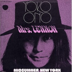 Yoko Ono - Mrs. Lennon - Vinyl 7 inches - 1971 France - AvantGarde