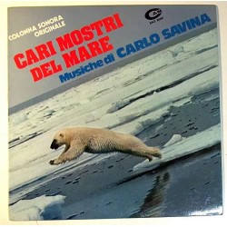Carlo Savina - Cari Mostri Del Mare - LP Vinyl Album - 1977 Italy - Soundtrack