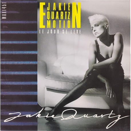 Jakie Quartz - Emotion (Le Jour Se Leve) - Maxi Vinyl 12 inches - 1987 Europe - Synth Pop
