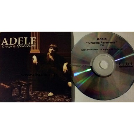 Adele - Chasing Pavements - CDr Single Promo