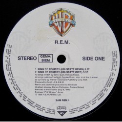 R.E.M. ‎– King Of Comedy - Maxi Vinyl 12 inches - 1995 Europe - Electro Rock