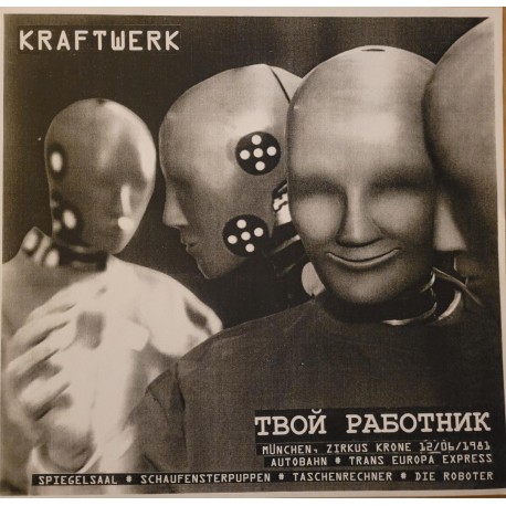 Kraftwerk - Tbon Paothnk - LP Vinyl Album - Electronic Synth Pop