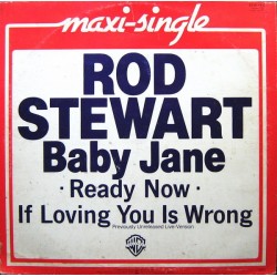Rod Stewart - Baby Jane - Maxi Single 12 inches - 1983 Europe - Pop Music