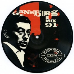 Gainsbourg - Requiem Pour Un Con - Remix 91 - Vinyl 7 inches - 1991 France - Synth Pop OST