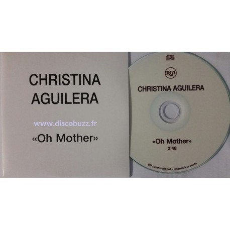 Christina Aguilera ‎– Oh Mother - CDr Single Promo