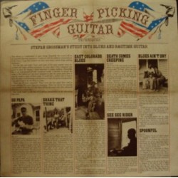 Stefan Grossman - Finger Picking Guitar Techniques - LP Vinyl Album - 1974 France - Blues