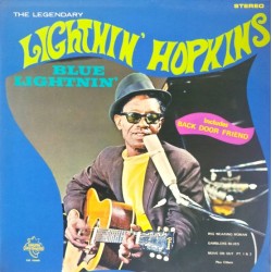 Lightnin' Hopkins - Blue Lightnin' - LP Vinyl Album - 1974 France - Texas Blues