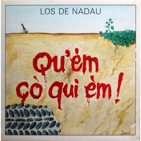 Los De Nadau - Qu'Èm Çò Qui Èm! - LP Vinyl Album - 1984 France - Occitan Folk